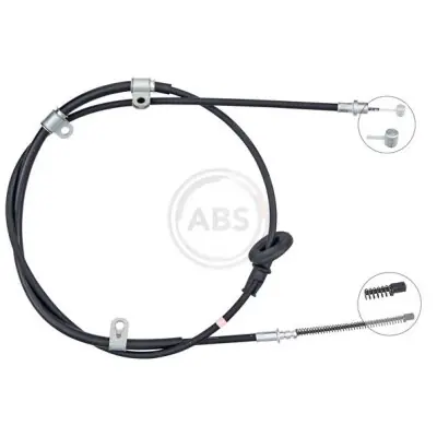 Cable de accionamiento, freno de estacionamiento A.B.S. K19052 Súper Precio